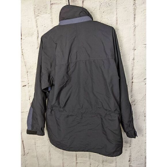 Patagonia Vintage 90s Shelled Synchilla Black Lightweight Jacket Mens S Small US - Picture 2 of 8